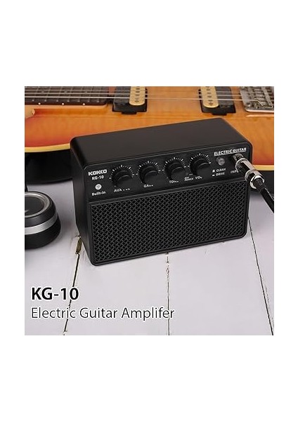 10W Küçük Elektro Gitar Amfisi Günlük Pratikler Için Mini Taşınabilir Gitar Alıştırma Hoparlörü Sokak Ları Taşınabilir Bt/bağlantısını Destekler 6.35MM modelleri
