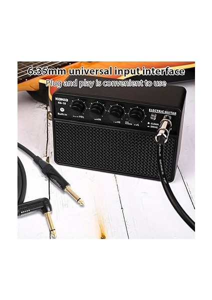 10W Küçük Elektro Gitar Amfisi Günlük Pratikler Için Mini Taşınabilir Gitar Alıştırma Hoparlörü Sokak Ları Taşınabilir Bt/bağlantısını Destekler 6.35MM fırsatları