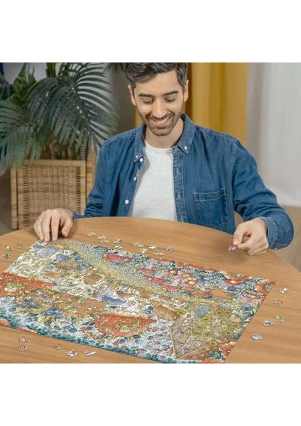 , 1000P Puzzle Çiçekli Mantar Evler, Yetişkin Puzzle fiyatları