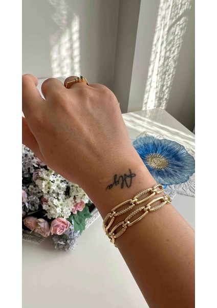 Özel Seri Kadın Çelik Bileklik