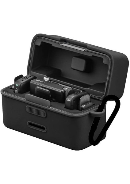 Silikon Kılıf Kapak Djı Mic Mini Mikrofon Şarj Kutusu Silikon Koruyucu Kol Cilt Toz Kapağı Djı Mic Mini Kablosuz Mikrofon Aksesuarları, Siyah, Silikon Kılıf