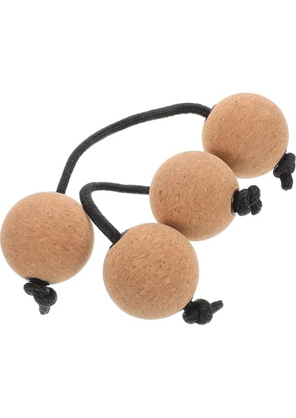 2 Çift Kashaka Topları El Perküsyonu Shaker Enstrümanı Parti ve Müzik Dersleri Için Erkek Kızve Yetişkin Kullanımı