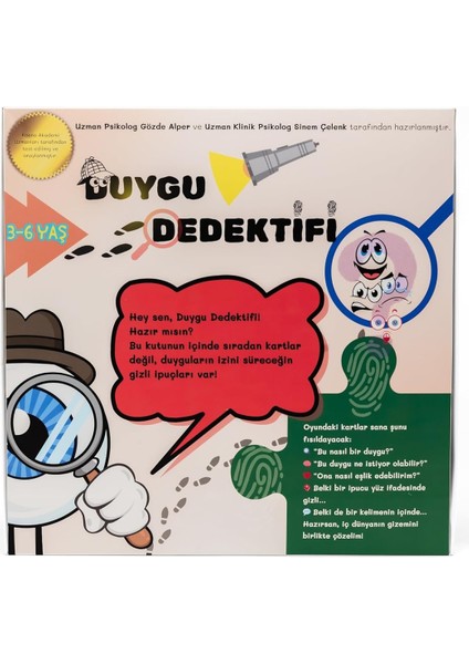 Duygu Dedektifi 3-6 Yaş fiyatları