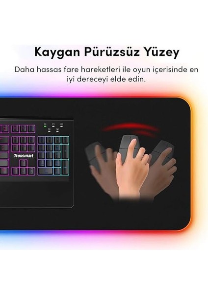 Spire 80X30CM Rgb Gaming Oyuncu Mousepad modelleri