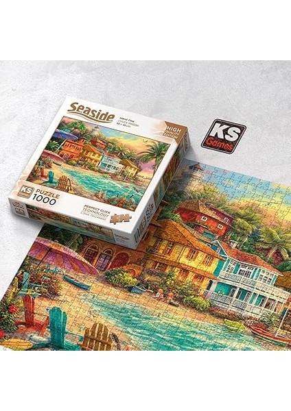 Ada Zamanı 1000 Parça Puzzle -Ks Puzzle fırsatları