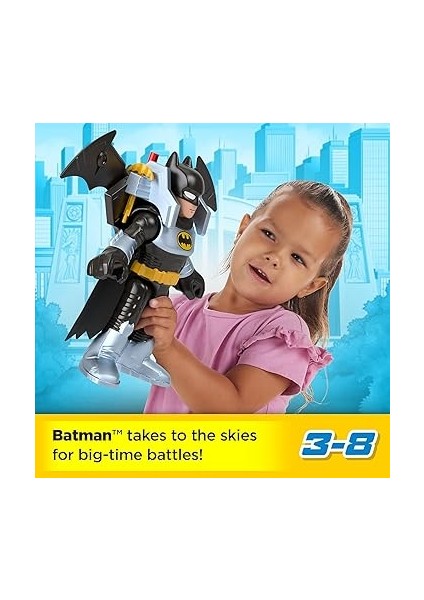 Dc Super Friends Batglider ve Batman HVY12 modelleri