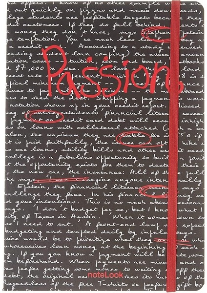 Scrikss Passion Notelook Çizgili Defter, T000A5DL22152A, A5