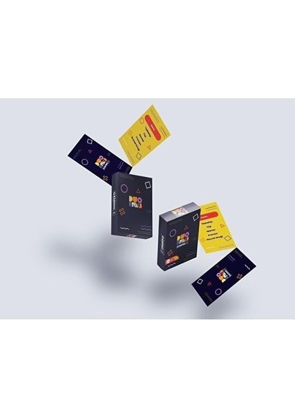 Duo Rivals Oyun Temalı Tabu Kartı