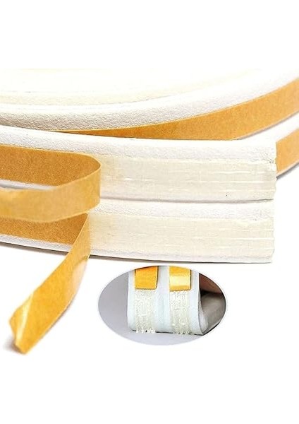 Kapı Pencere Fitili Soğuk Izolasyon Bandı Beyaz 2x3=6 mt fırsatları