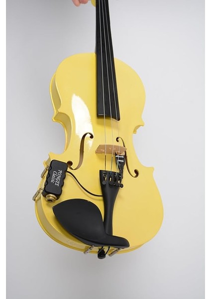 Clasis Model Keman Manyetik Pickup – Piezo Temaslı Mikrofon, Akustik Keman Için Pasif Manyetik, 6.35MM Jaklı, Kolay KURULUM,%100 Doğal ve Güçlü Ses