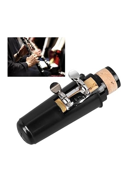 Ağızlık Ligatürü Reed Cap Kit Müzisyenler ve Öğrenciler Için Ayarlanabilir Premium Performans Taşınabilir Klarnet Ağızlık modelleri