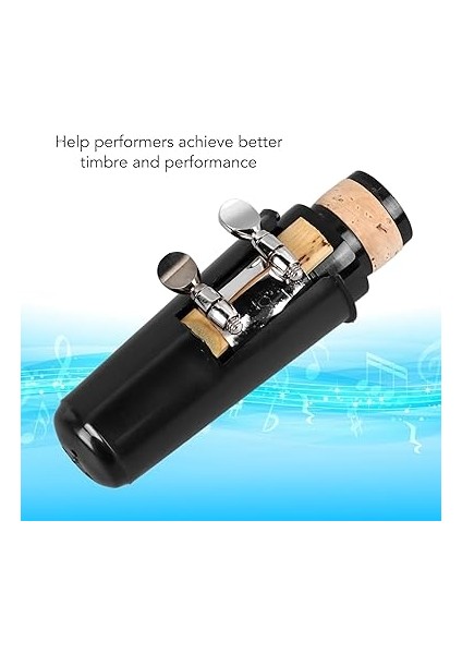 Ağızlık Ligatürü Reed Cap Kit Müzisyenler ve Öğrenciler Için Ayarlanabilir Premium Performans Taşınabilir Klarnet Ağızlık fırsatları