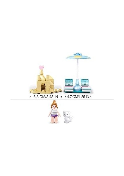 Girl's Dream Sahil Partisi Yapım Seti, 102 Parça fiyatları