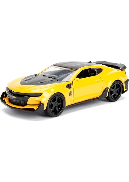 253112001, Transformers Bumblebee Oyuncak Araba, Die-Cast( Metal ), 1:32 Ölçek, Açılabilir Kapılar, Transformers Bumblebee Car