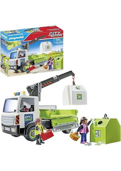 Atık Konteyner Taşıma Kamyonu