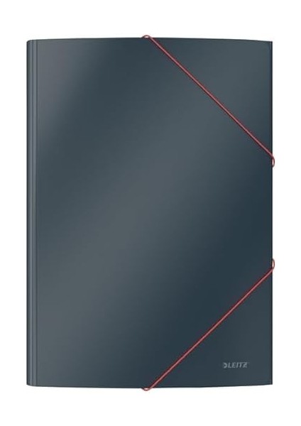 Cosy Soft Touch Lastik Kilitli Dosya, A4, Gri fırsatları