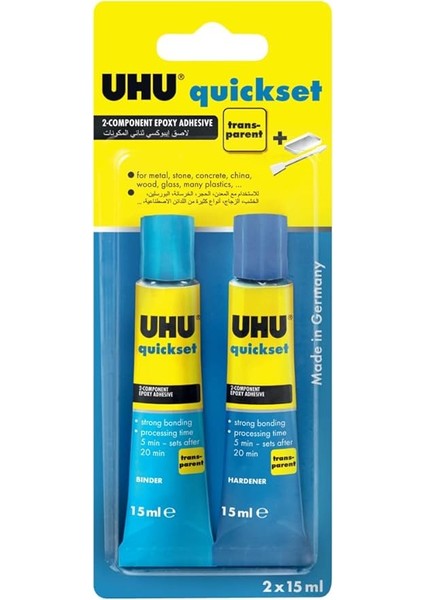 Quıck Set Epoxy Blıster