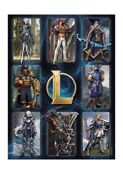 35122 500 Parça League Of Yetişkin Puzzle, Multicolor