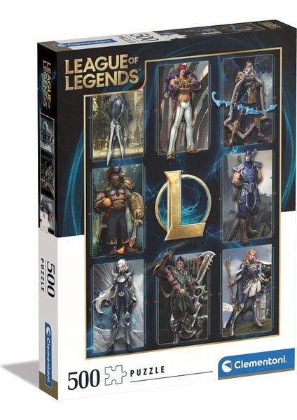 35122 500 Parça League Of Yetişkin Puzzle, Multicolor modelleri