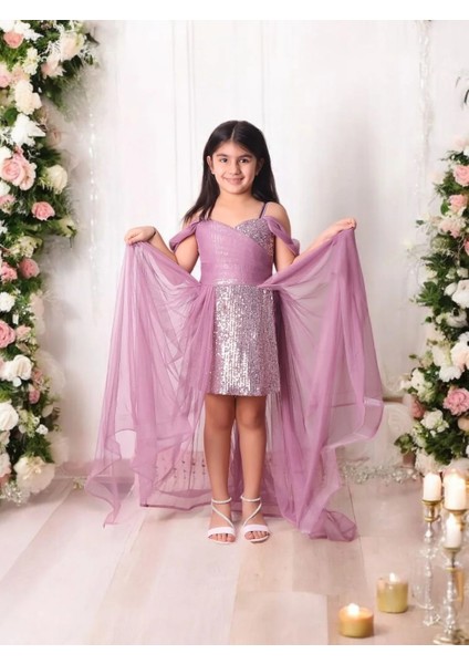 Içi Kısa Kuyruklu Pullu Abiye Elbise fiyatları