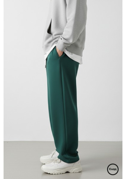 Erkek Baggy Eşofman Altı Oversize Bol Paça 3 Iplik Kalın Kumaş Streetwear Cepli fiyatları