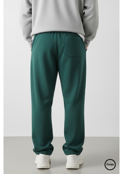 Erkek Baggy Eşofman Altı Oversize Bol Paça 3 Iplik Kalın Kumaş Streetwear Cepli modelleri