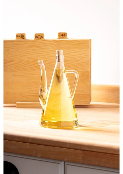 Borosilikat Cam Yağdanlık - Sosluk modelleri