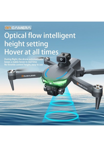 A17 2025 Katlanır Drone – Esc Ayarlı Kamera, Optik Akış Sabitleme, Akıllı Homing, Fırçasız Motorlu Profesyonel Rc Hava Drone modelleri