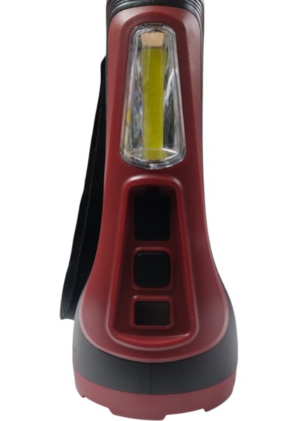 PD-7272 Profesyonel El Feneri | 10W – 1000 Lümen – 6400 Mah – Powerbank Özellikli & Cob LED Aydınlatma modelleri