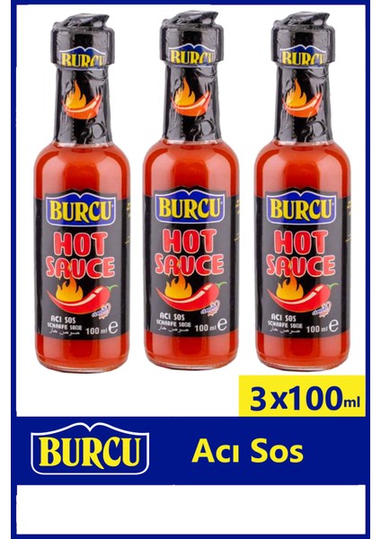 Acı Sos 100 ml x 3 Adet