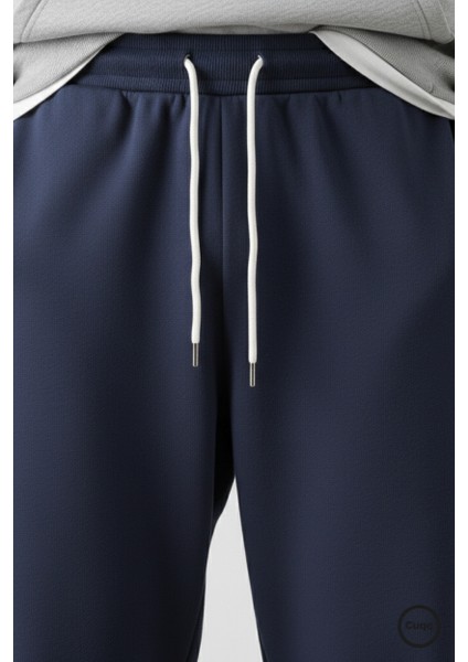 Erkek Baggy Eşofman Altı Oversize Bol Paça 3 Iplik Kalın Kumaş Streetwear Cepli indirimleri