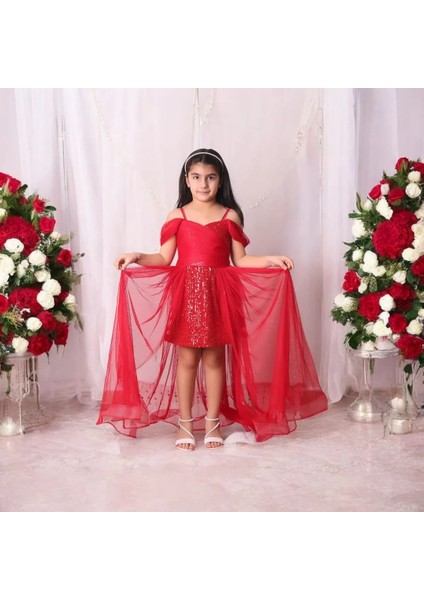 Içi Kısa Kuyruklu Pullu Abiye Elbise indirimleri