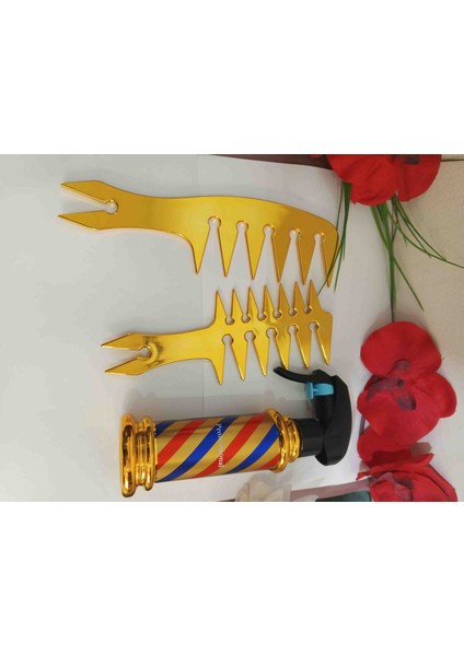 Berber ve Kuaför Sülük Seti Tarak 3 Lü Set Waks Tarağı Golt Saç Şekilleri Tarak fiyatları