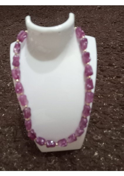 Mor Kesmeşeker Kolye fırsatları