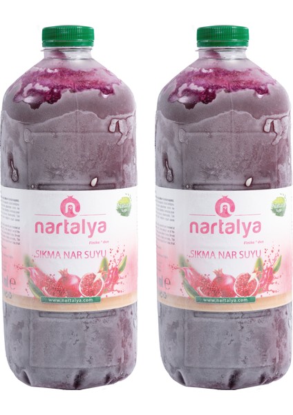 Sıkma Nar suyu 2 Adet 1900 ml.Dondurulmuş Ürün