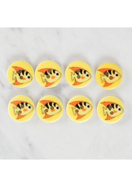 Crafts 8'li Balık Düğme - 1165 fiyatları