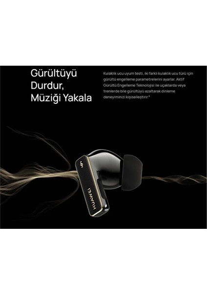 Çift Telefon Desteği ,suya ve Tere Dayanıklı Freebuds Pro 4 Anc Tws Beyaz Kulak Içi Bluetooth Kulaklık