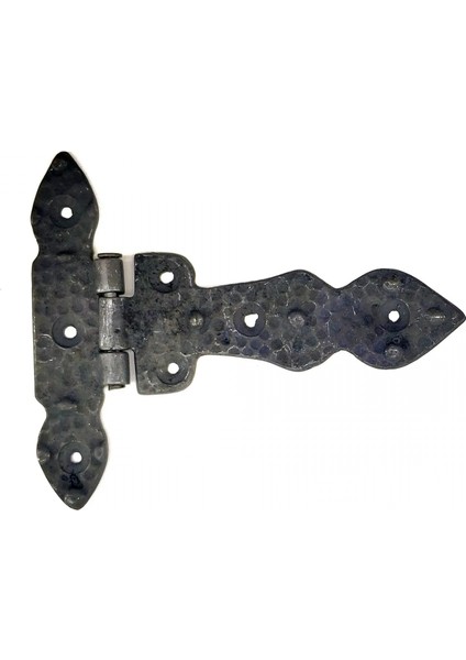 Antika Tarz Dekoratif Pirinç Kuyruklu Düğmeli Menteşe No1 - 117X142 Mm, Oksit