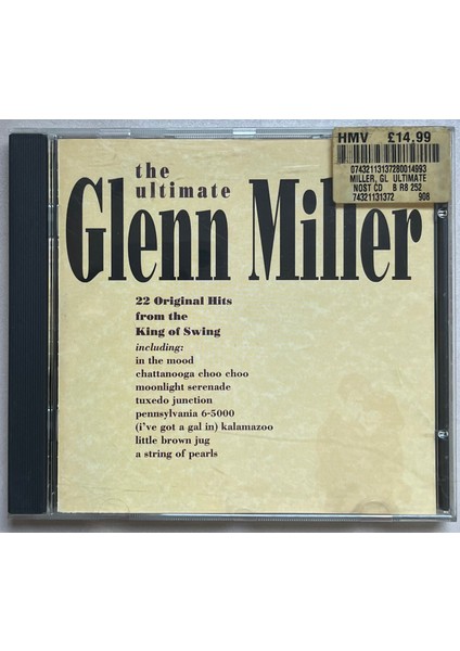 Glenn Miller The Ultimate Glenn Miller CD (Orijinal 1993 Dönem Baskı Cd)