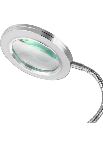 8x Büyütmeli Mandallı, USB Girişli Masa Lambalı, Okuma ve Güzellik Salon Için Büyüteç 2088A modelleri