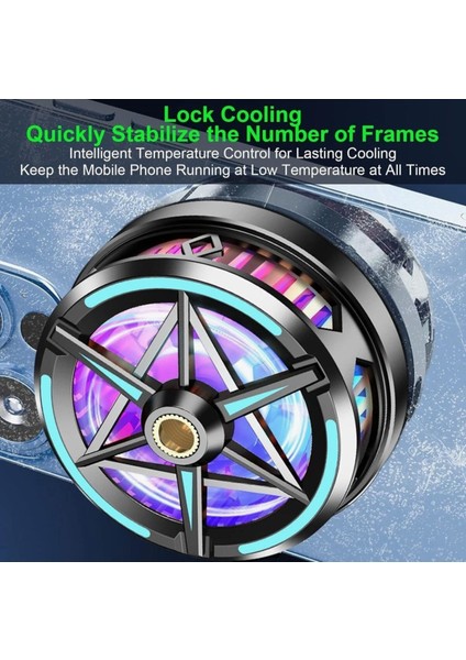 Telefon Soğutucu Teleskopik Klipsli Taşınabilir Soğutma Kutusu S6 indirimleri