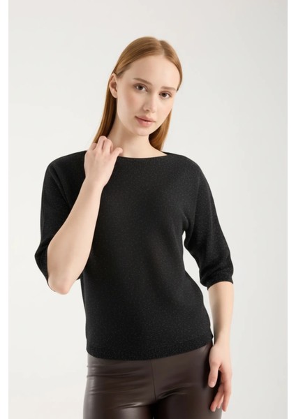 Simli Işıltılı Kazak