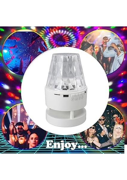 Ev Kulüpleri Için Müzik Oyunu ile Akıllı Rgb Partisi Top Işıkları, Abs/pc Materyali fırsatları