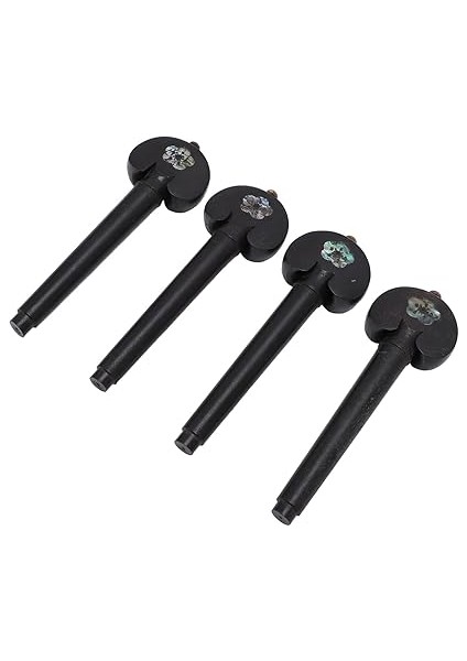 Kitleri Müzik Plastik Viyolonsel Makineler Yedek Ayarlanma Pegs Onar Onarım Kararlı Performans Kolay Kurulum Için Pratik 3/4 4/ Ebony Ahşap Dizeler Ipatı fırsatları