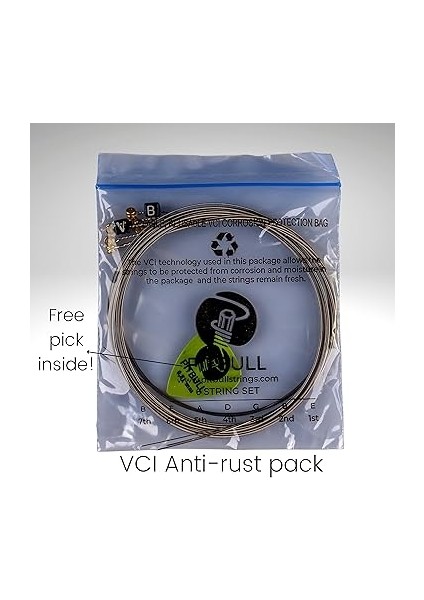 Gold Seri Elektro Gitar Teli 3'lü Set, Tel Sihirbazı, 6'lı Pena Seti (Geg 10-46 L) indirimleri