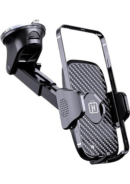 Hb-01 Otomatik Klipsli Araba Telefon Tutucu Ayarlanabilir Cam ve Torpido Için Yüksek Kalite Tutucu fiyatları