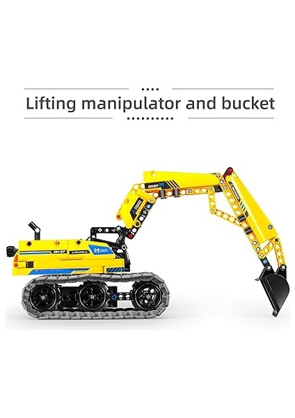 Stem 3'ü 1 Arada Kepçe Yapım Seti, 2.4ghz Rc, 430 Parça Eğitici Bloklar indirimleri