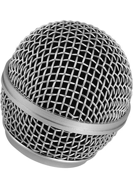 Mikrofon Grille Mic Yedek Top Kafa ile Uyumlu Shure SM58 / SM58S / SM58LC / BETA58 / BETA58A / SA-M30 / SV100 / Ut2 / PGX24 / Slx4 Mikrofonlar modelleri