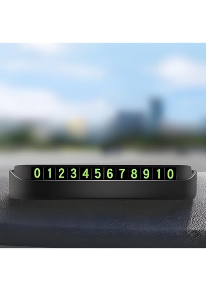 Araç Içi Numaratör, Her Rakamdan 4 Adet Bulunur, Kaliteli Malzeme, Araba Camına Telefon Numarası Göstergesi, Sabit ve Kullanışlı TASARIM13X3.5X2.6 cm