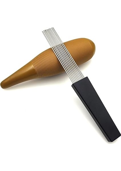 Kahve Abs Guiro Enstrümanı, Başlangıçcılar Için Latin Perküsyon fiyatları